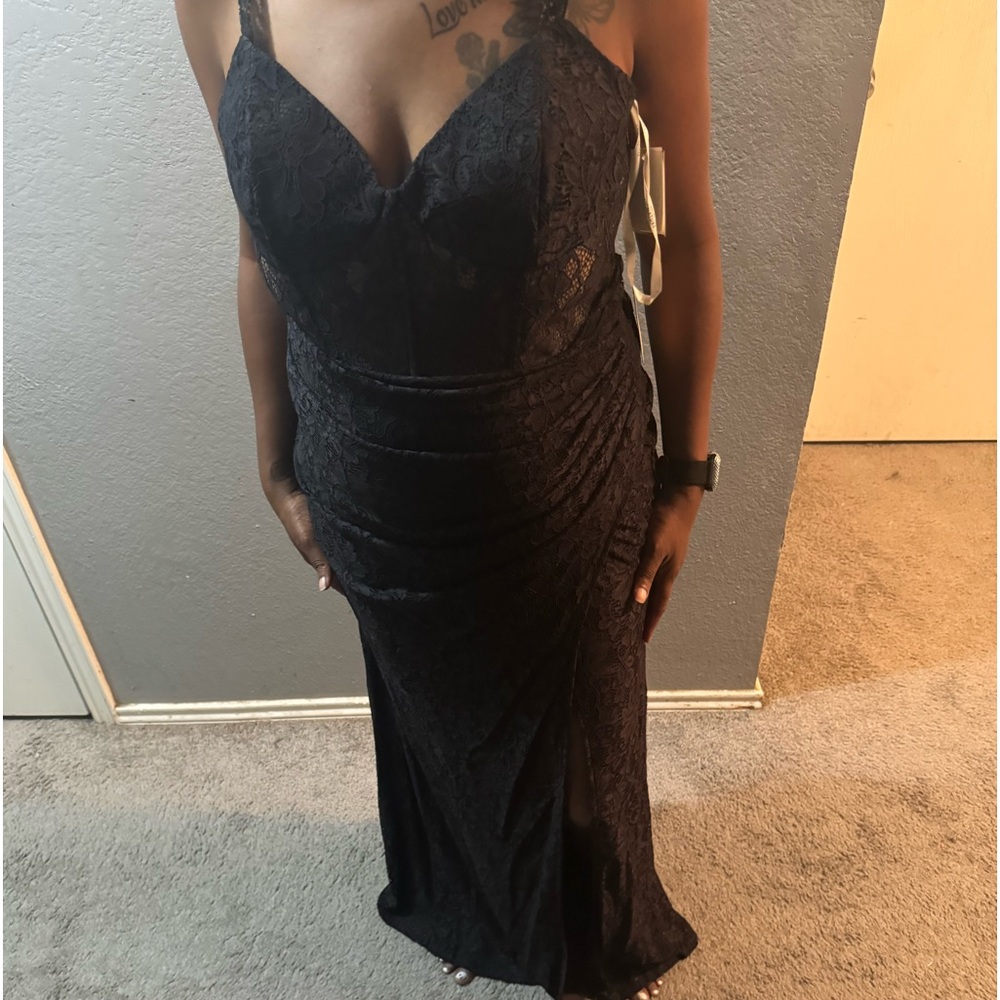 NWT  Black gown